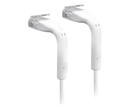 Kabel komputerowy Ubiquiti U-Cable-Patch-0.3m-RJ45 Patchcord LAN 0.3m Cat6 Biały